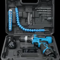 دریل شارژی ویوارکس 12 ولت 2 باطری گارانتی 1 ساله|ابزارآلات|هشتگرد, شهرک صنعتی هشتگرد|دیوار