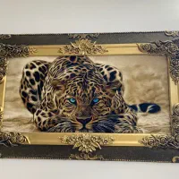 تابلو فرش سه بعدی جهیزیه سلطنتی لاکچری
