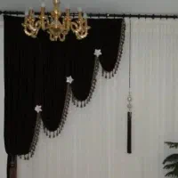 پرده ابشاری و حریر