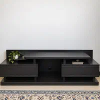 میز تلویزیون شیک و تمیز مشکی