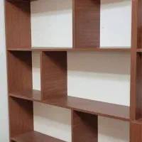 کتابخانه یا جا دکوری با چوب ام دی اف