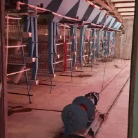 تجهیزات مرغداری قفس مرغ تخمگذار|حیوانات مزرعه|آبگرم, |دیوار