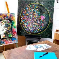 آموزشگاه هنری بهارنگ نقاشی وطراحی/خوشنویسی