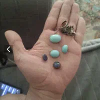 نگین فیروزه یاقوت کبود