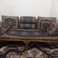 تخت سنتی بزرگ و سفارشی درست شده|تخت و سرویس خواب|الوند, |دیوار