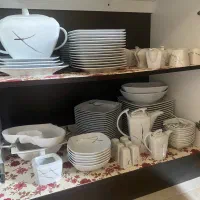 سرویس چینی درجه یک تقدیس ۱۸نفره|ظروف سرو و پذیرایی|چالوس, |دیوار