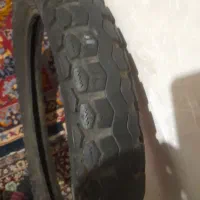 لاستیک موتور و باتری موتور استارتی