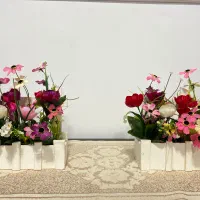 گل و گلدان ۲عددی