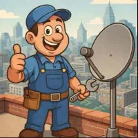 نصب آنتن و براکت تلویزیون