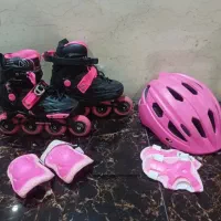 اسکیت صورتی مشکی