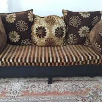 مبل چرم ۷ نفره|مبلمان خانگی و میز عسلی|فومن, |دیوار