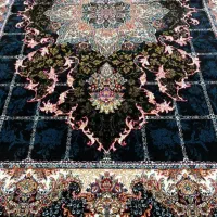فرش کاشان طرح هیوا در حد نو
