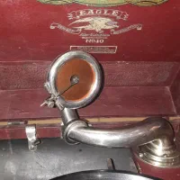 گرامافون هندلی اصل انگلیس .روشن|کلکسیون و سرگرمی|تهران, جمال‌زاده|دیوار