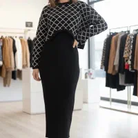 ست کراپ با سارافون زنانه 550 تومن ا بلوز شلوار 500|لباس|گرگان, |دیوار