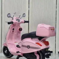 ماشین/موتور شارژی وسپا صورتی قسطی36ماهه کنترل دار|اسباببازی بچه|لنجان, |دیوار