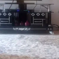 تلویزیون ال جی در حد نو اصل کره همراه با میز|تلویزیون و پروژکتور|اردبیل, |دیوار