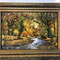 تابلو فرش ماشینی دستباف گونه|تابلو فرش|تهران, امیریه|دیوار