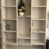 قفسه ملامینه|کتابخانه، شلف، قفسه‌های دیواری|طبس, |دیوار