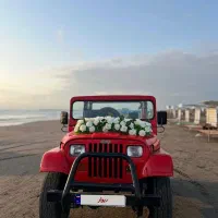 فروش جیب صحرایی رنگ قرمز|خودرو کلاسیک|لنگرود, |دیوار