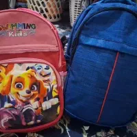 هردو کیف صورتی و سرمه ای