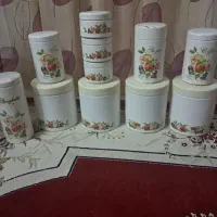 ست سالم ظروف و جا حبوبات جا برنج و....|ظروف سرو و پذیرایی|بجنورد, |دیوار