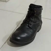کفش چرم اصل نیم بوت مردانه سایز 40