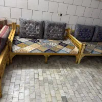 تخت سنتی قهوه خانه ای ۱۲ تا|کافی‌شاپ و رستوران|یزد, |دیوار