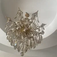 لوستر ۸ شاخه برنز