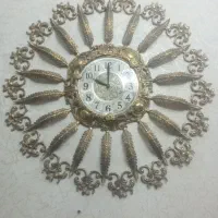 ساعت دیواری بزرگ برنجی درحد نو