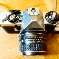 دوربین ژاپنی پنتاکس با لنز Pentax ME SLR+Lens 50mm|دوربین عکاسی و فیلم‌برداری|تهران, گاندی|دیوار
