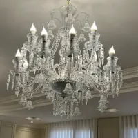 لوسنر باکارات 12 شاخه سفید