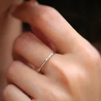 انگشتر های مینیمال نقره|جواهرات|شیراز, معالی‌آباد|دیوار