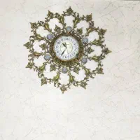 میز و ساعت و تلفن برونز در حد نو|میز تلفن|کرج, دهقان ویلا|دیوار