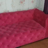 مبل،کاناپه،چسترفول لمسه،سرخابی مخمل لوکس،سفارشی|مبلمان خانگی و میز عسلی|اهواز, کیانپارس |دیوار