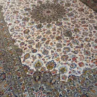 قالی ۱۲ متری دستباف کرم رنگ|فرش|تهران, اکباتان|دیوار