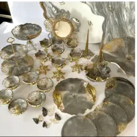 سرویس پذیرایی رزین دست ساز