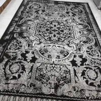 فرش۶متری و ۴ متری پرده زبرا ساعت برنز و روفرشی کش