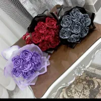 گل روبانی 7شاخه