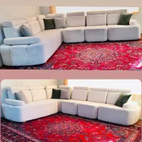 مبل ال هفت نفره نو مکانیزم دار|مبلمان خانگی و میز عسلی|ورامین, ورامین|دیوار