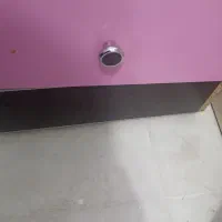 تخت نوجوان ام داف با میز کشودار|تخت و سرویس خواب|شهرکرد, |دیوار