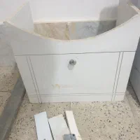 روشویی با کمد|لوازم سرویس بهداشتی|ساوه, |دیوار