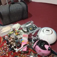 وسایل کامل و تکمیل کاشت ناخن درحد نو|آرایشی، بهداشتی، درمانی|خرمآباد, |دیوار