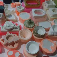 بیس های خام و رنگی دکوری عمده