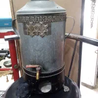 سماور کنده ای|کلکسیون اشیاء عتیقه|کاشمر, |دیوار