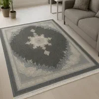 فرش ماشینی طرح سنتی ابریشمنما 1.5 × 2.5 متر|فرش|تهران, شهرک دانشگاه شریف|دیوار