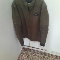 کاپشن مردانه خلبانی سالم تمیز درحد نو