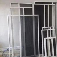 تولید درب پنجره دوجداره و توری پلیسه