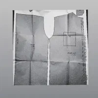 الگوی سایز بندی پیراهن مردانه از کوچک تا بزرگسال