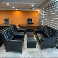 کانتر منشی میزکارمندی ریاست صندلی نیمست چرم|دفتر کار|اصفهان, خلجا|دیوار