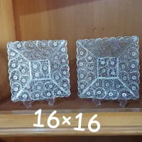 ظروف ملیله مس آبکاری نقره
